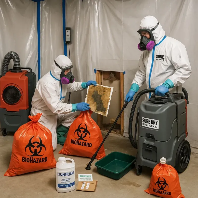 Contaminated Water Handling Protocols process in Darlington, WI